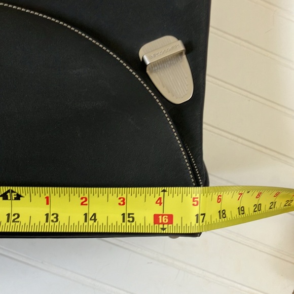 ENRICO COVERI black leather briefcase - Picture 12 of 16